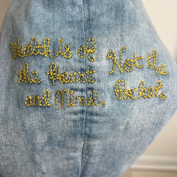 Billionaire Boys Club Distressed Embroidered Patch Skinny Jeans‎ UFO Cactus 38 - Picture 6 of 12